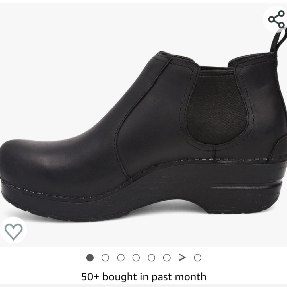 Dansko Boot- I really like these boots, but they're a tad too big.